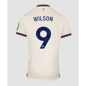 Lacne Muži Futbalové dres West Ham United Callum Wilson #9 2025-26 Krátky Rukáv - Preč